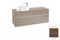 Тумба под раковину Villeroy & Boch Collaro 1400х500 мм с подсветкой C062L0VH аризонский дуб
