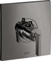 Термостат Axor Citterio HighFlow (внешняя часть) 39711330 полированный чёрный хром