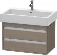 Тумба под раковину Duravit Ketho 750х440 мм KT663703535 дуб терра