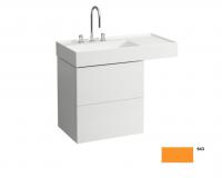 Тумба под раковину Laufen Kartell 580х450 мм 4075690336431 оранжевый