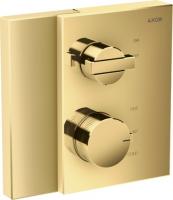 Термостат Axor Edge (внешняя часть для 1 потребителя) 46750990 полированное золото