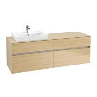 Тумба под раковину Villeroy & Boch Collaro 1600х500 мм C02200VJ северный дуб