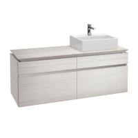 Тумба под раковину Villeroy & Boch Legato 1600х500 мм B67500E8 белое дерево