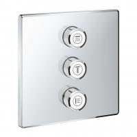 Вентиль Grohe Grohtherm SmartControl (внешняя часть для 3 потребителей) 29 127 000 хром
