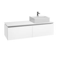 Тумба под раковину Villeroy & Boch Legato 1600х500 мм B67400MS белый матовый