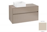 Тумба под раковину Villeroy & Boch Collaro 1000х500 мм C03900VK мягкий серый