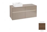 Тумба под раковину Villeroy & Boch Collaro 1200х500 мм с подсветкой C042L0VH аризонский дуб