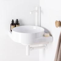 Раковина Ravak Yard 450 C 450х450 мм угловая XJX01245000 белый