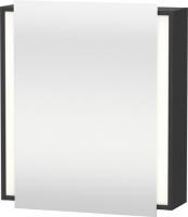 Зеркальный шкаф Duravit Ketho 650х750 мм KT7530L4949 графит матовый