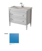 Тумба под раковину Caprigo Albion Promo 90 886х450 мм (2 ящика) 33320 В036 голубой