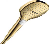 Ручной душ Hansgrohe Raindance Select E 120 3jet 26520990 полированное золото