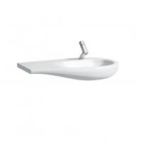 Раковина Laufen ILBAGNOALESSI One 900х500 мм полочка слева 8149764001041 белый