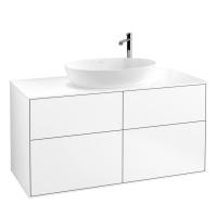 Тумба под раковину Villeroy & Boch Finion 1200х501 мм F91100MT белый матовый