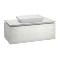 Тумба под раковину Villeroy & Boch Legato 1000х500 мм с подсветкой B704L0E8 белое дерево