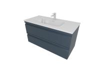 Тумба с раковиной Aquatek 1010х460 мм AQ77100-MG серый матовый