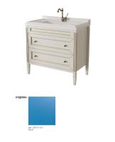 Тумба под раковину Caprigo Albion Promo 90 886х498 мм (2 ящика) 33320 UV В036 голубой