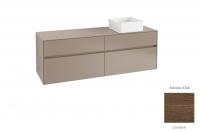 Тумба под раковину Villeroy & Boch Collaro 1600х500 мм C05100VH аризонский дуб