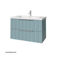 Тумба под раковину Caprigo Rain 90 870х446 мм (2 ящика) 36513 SF-015 антарктида