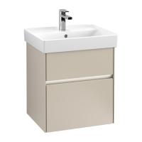 Тумба под раковину Villeroy & Boch Collaro 510х414 мм с подсветкой C007L0VK мягкий серый