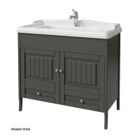Тумба под раковину Caprigo Genova 100 980х480 мм 34416 SF-019 графит