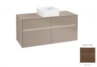 Тумба под раковину Villeroy & Boch Collaro 1200х500 мм с подсветкой C041L0VH аризонский дуб