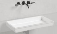 Раковина встраиваемая снизу Salini Marea 10 747x400 мм S-Stone 1802210M белый матовый