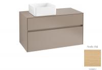 Тумба под раковину Villeroy & Boch Collaro 1000х500 мм C03900VJ северный дуб