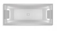 Ванна акриловая Riho Still Square BR0100500K00132 LED L/R подголовник на двух сторонах 180x80 см BR0100500K00132 белый