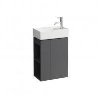 Тумба под раковину Laufen Kartell 440х270 мм петли справа 4075180336421 серый