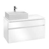 Тумба под раковину Villeroy & Boch Legato 1000х500 мм B60600DH белый глянцевый