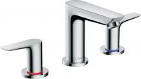 Смеситель для раковины Hansgrohe Talis E 3 отверстия, донный клапан 71733000
