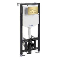 Инсталляция для унитаза WasserKraft Aller 10TLT.010.ME.MG02 матовое золото
