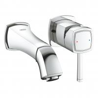 Смеситель для раковины Grohe Grandera S-Size настенный (внешняя часть) на 2 отверстия 19 929 000 хром