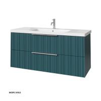 Тумба под раковину Caprigo Rain 120 1166х446 мм (2 ящика) 36516 SF-013 море