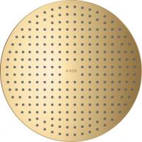 Верхний душ Axor ShowerSolutions 300 2jet 35305250 шлифованное золото