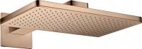 Верхний душ Axor ShowerSolutions 460 1jet с держателем 35278300 полированное красное золото