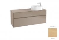 Тумба под раковину Villeroy & Boch Collaro 1400х500 мм C06300VJ северный дуб