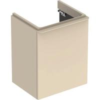 Тумба под раковину Geberit Smyle Square 492х406х617 мм петли слева 500.364.JL.1 песчаный глянец