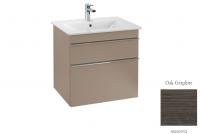 Тумба под раковину Villeroy & Boch Venticello 553х502 мм A92301FQ дуб графитовый