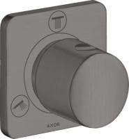 Запорный/переключающий вентиль Axor Citterio M Trio/Quattro (внешняя часть) 34920340 шлифованный чёрный хром