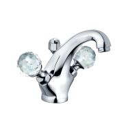 Смеситель для раковины Kludi 1926  Swarovski донный клапан 5101005G5