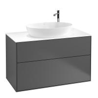 Тумба под раковину Villeroy & Boch Finion 1000х501 мм F88100GK матовый антрацит