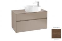 Тумба под раковину Villeroy & Boch Collaro 1000х500 мм C05600VH аризонский дуб