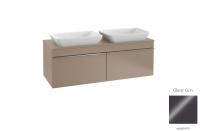 Тумба под раковину Villeroy & Boch Venticello 1257х502 мм A94901FP серый глянцевый