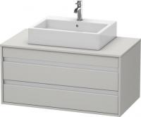 Тумба под раковину Duravit Ketho 1000х550 мм KT665500707 бетонно-серый матовый