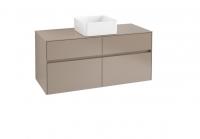 Тумба под раковину Villeroy & Boch Collaro 1200х500 мм C04100VG трюфель серый