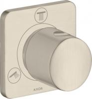 Запорный/переключающий вентиль Axor Citterio M Trio/Quattro (внешняя часть) 34920820 шлифованный никель
