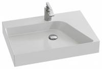 Раковина накладная Jacob Delafon Rythmik Pure 650х460 мм левосторонняя EVN112-00 белый