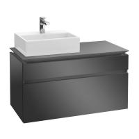 Тумба под раковину Villeroy & Boch Legato 1000х500 мм B60600FP серый глянцевый