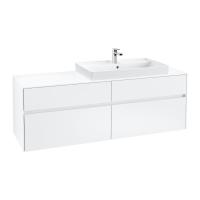 Тумба под раковину Villeroy & Boch Collaro 1600х500 мм C02700MS белый матовый